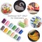 63 Colors Polyester Compatible with Brother Embroidery Machine Thread Kit 40 Weight Compatible with Brother Babylock Janome Singer Pfaff Husqvarna Bernina Embroidery Sewing Machines 550Y